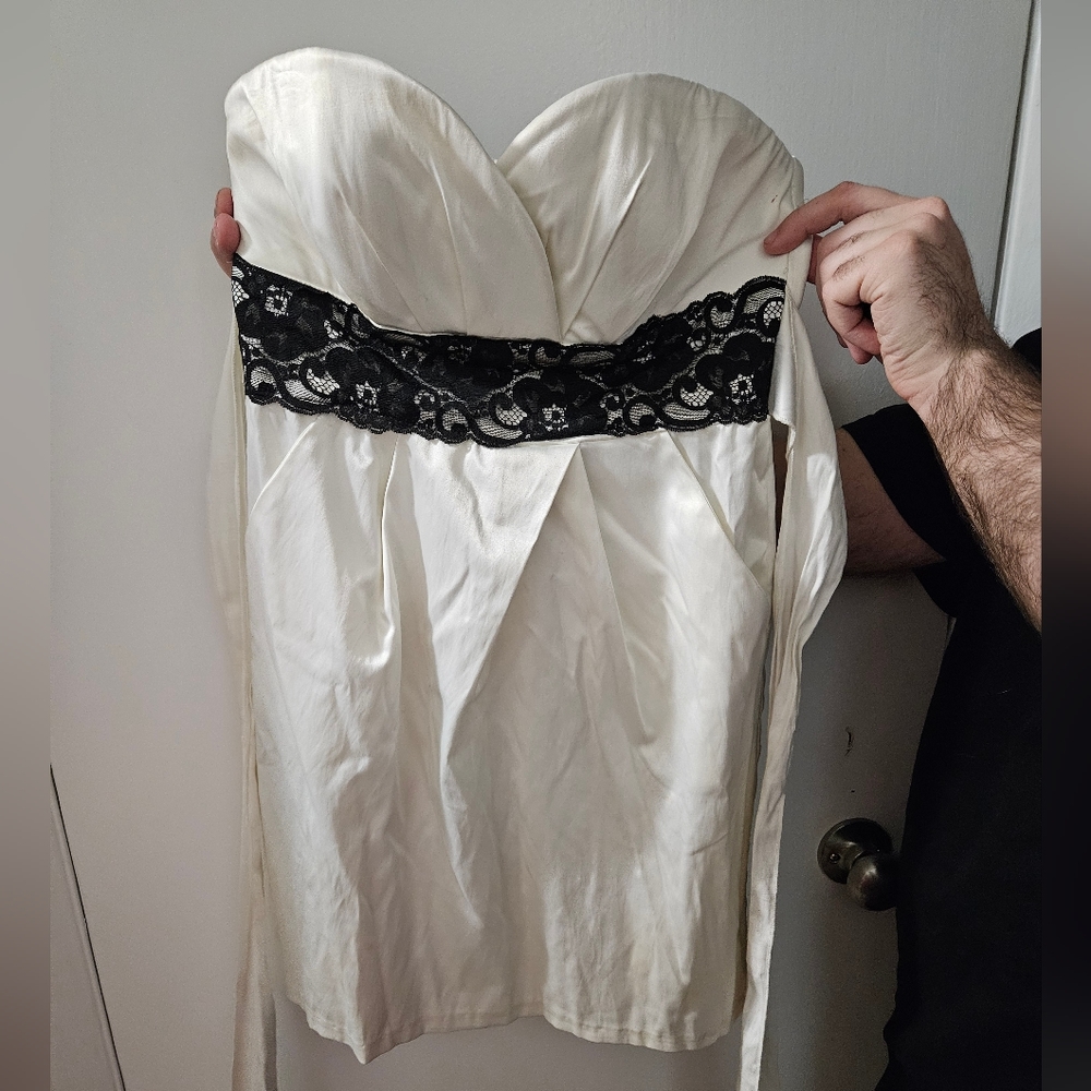 Speechless Mini Dress, white, size 3